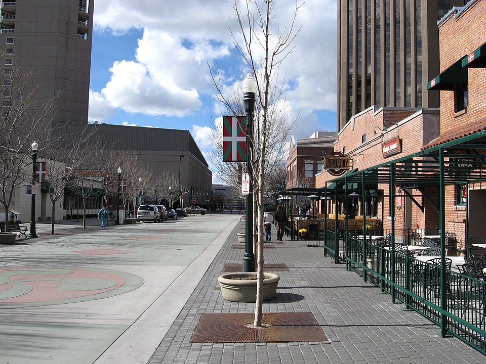 Basque Block in downtown Boise, Idaho